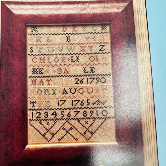 SHEEPISH DESIGNS Sampler Lot Cross stitch Patterns 1 4 5 7 Sarah E. Pope Sampler - Picture 9 of 16